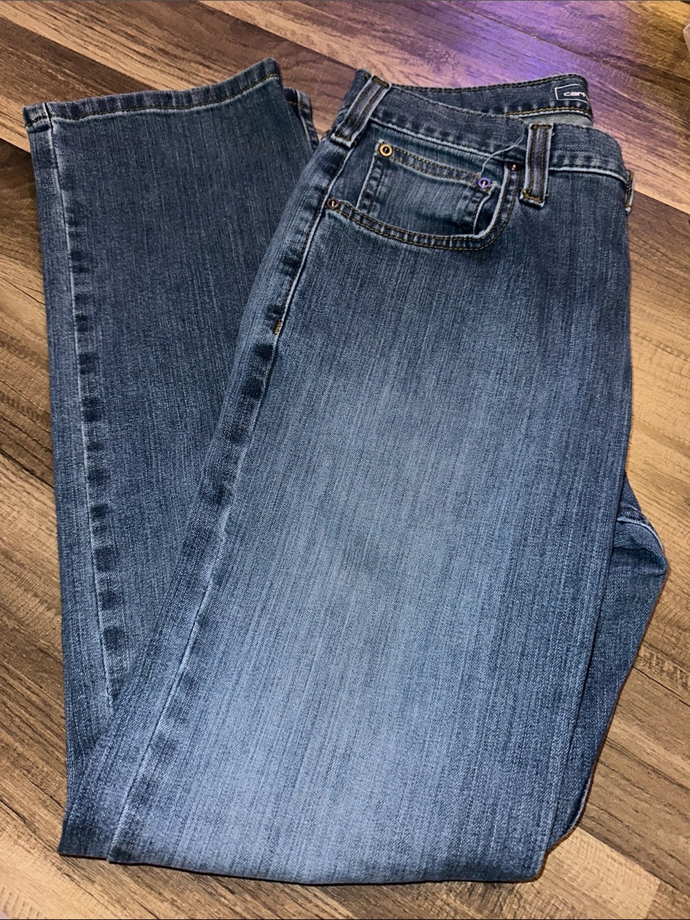 Carhartt Men's Straight-Leg Jeans in Faded Blue Wash